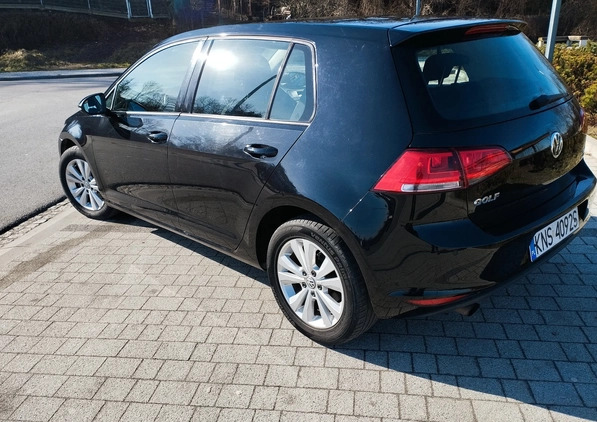 Volkswagen Golf cena 35400 przebieg: 164923, rok produkcji 2013 z Szczekociny małe 211
